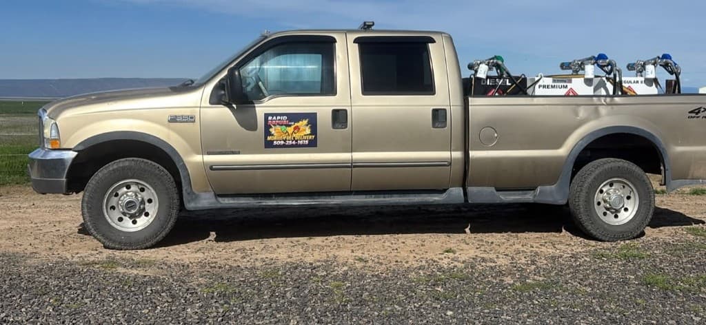 Rapid Refuel Ford F350 fuel delivery truck